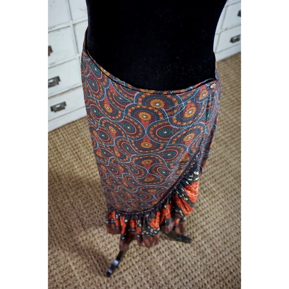 Anthropologie Farm Rio Cordoba Maxi Skirt New S - Picture 9 of 11